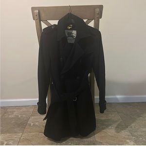 Burberry London wool trench coat